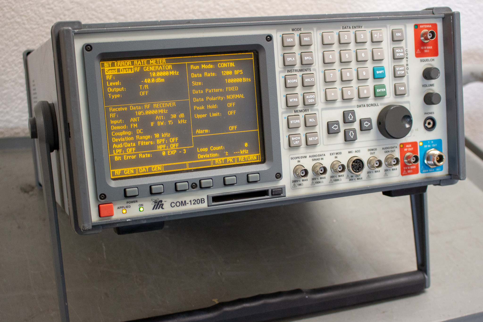 IFR COM-120B Communications Service Monitor - Las Vegas DMR