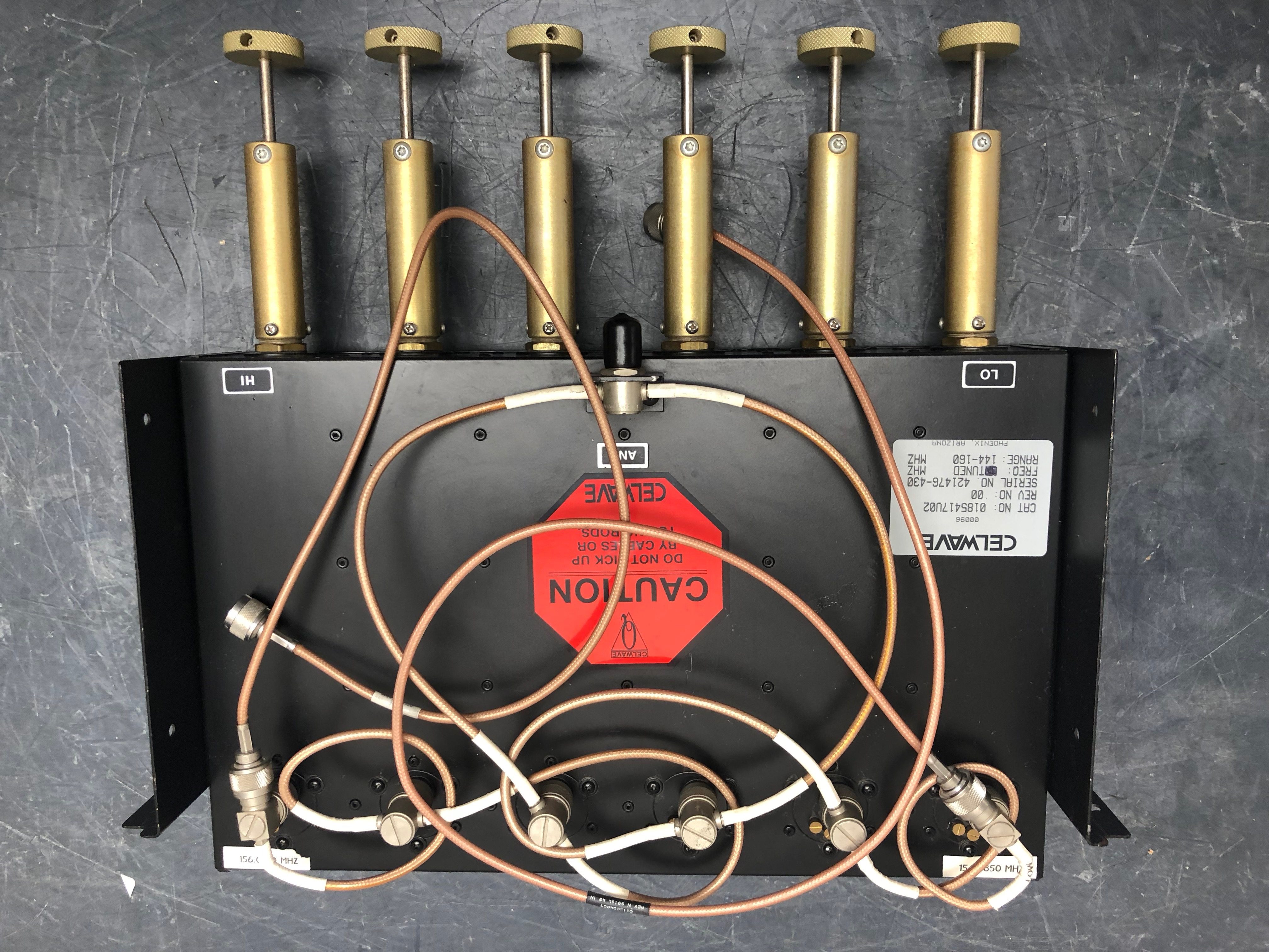 Celwave 0185417U02 VHF Duplexer 144-160 MHz - Las Vegas DMR